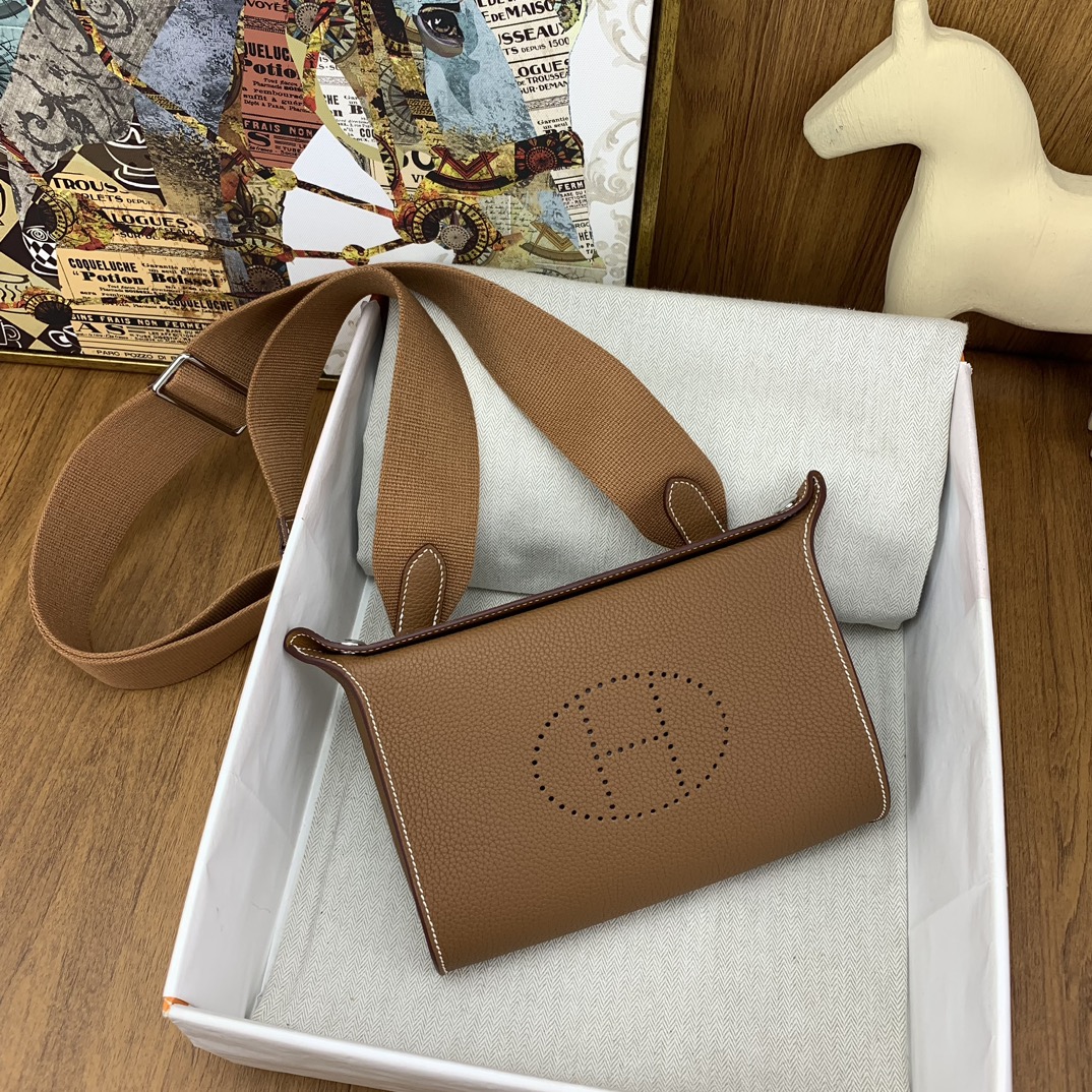 에르메스 비드포쉬 백 토고 골드